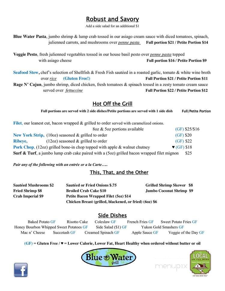 Blue Water Grill - Millsboro, DE