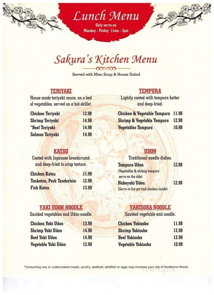 Sakura Japanese Restaurant - Wilmington, DE