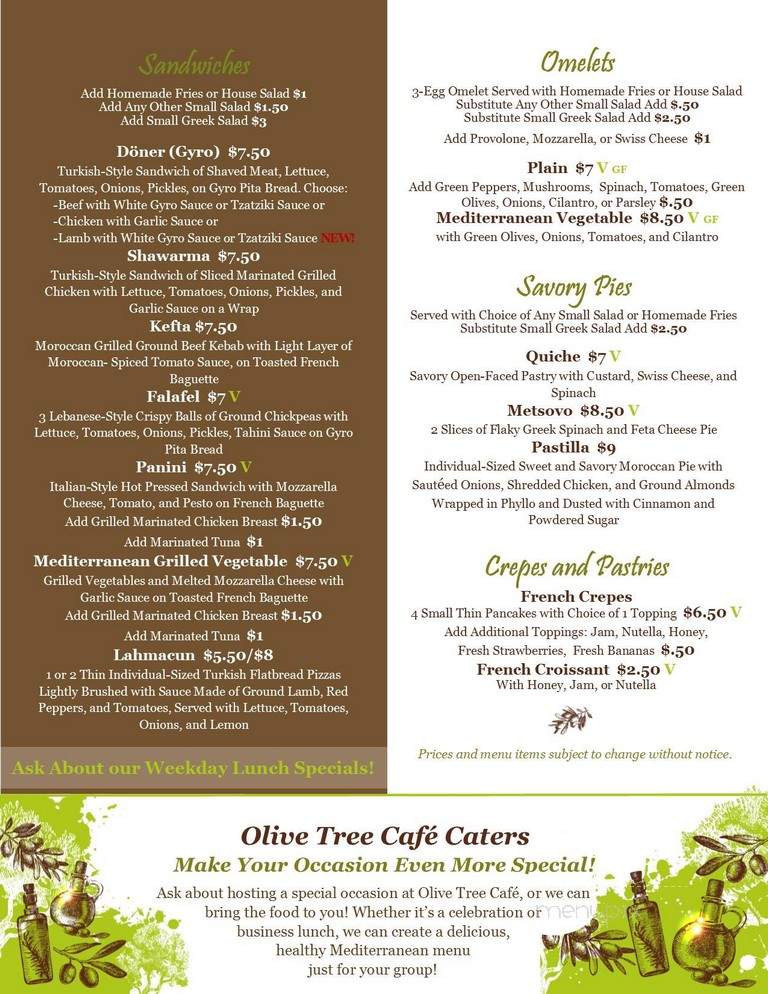 Olive Tree Cafe - Newark, DE