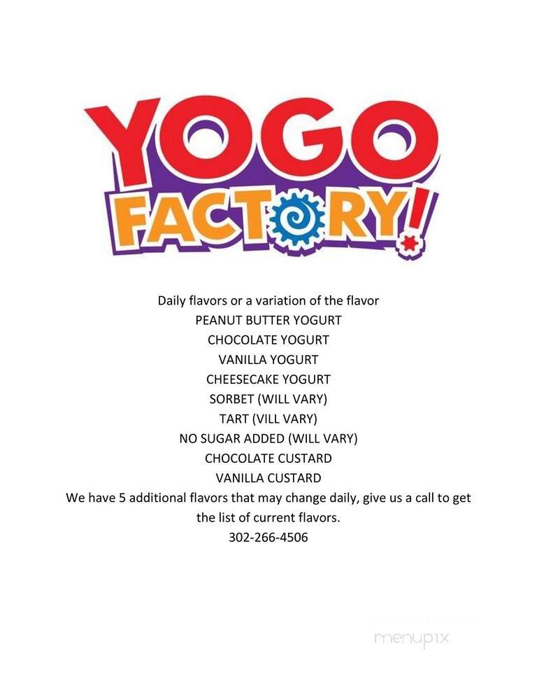 Yogo Factory - Newark, DE