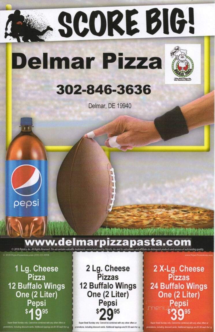 Delmar Pizza - Delmar, DE