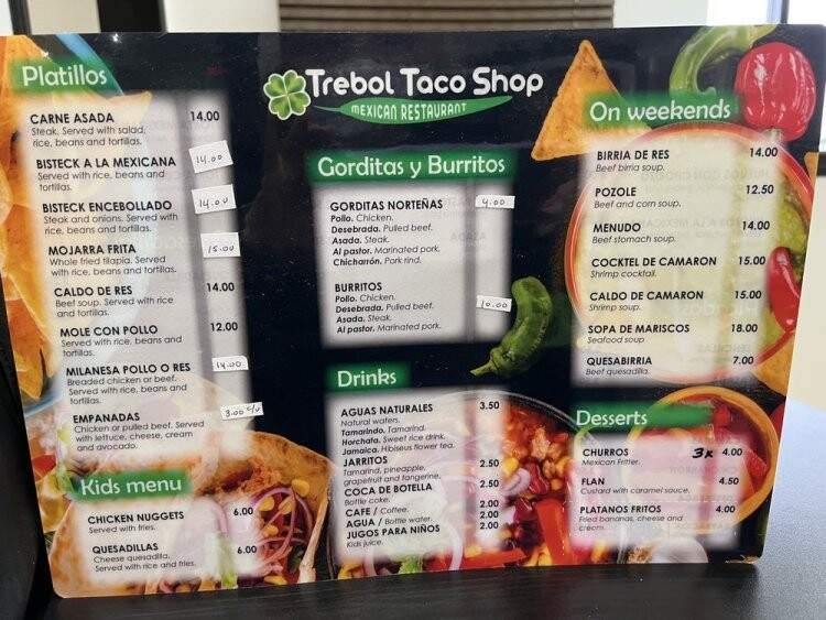 Trebol Taco Shop - Millsboro, DE