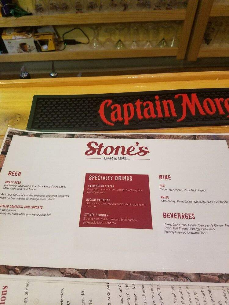 Stones Bar & Grill - Harrington, DE