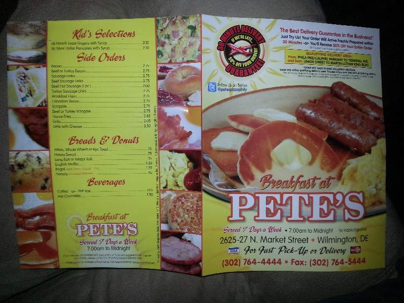 Pete's Pizza - Wilmington, DE