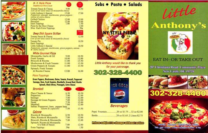 Little Anthony's Pizza - New Castle, DE